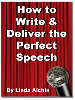 cover image of How to Write and Deliver the Perfect Speech